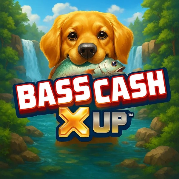 Bass Cash X UP casino game by Alchemy Gaming – featured logo at Spinstein Casino